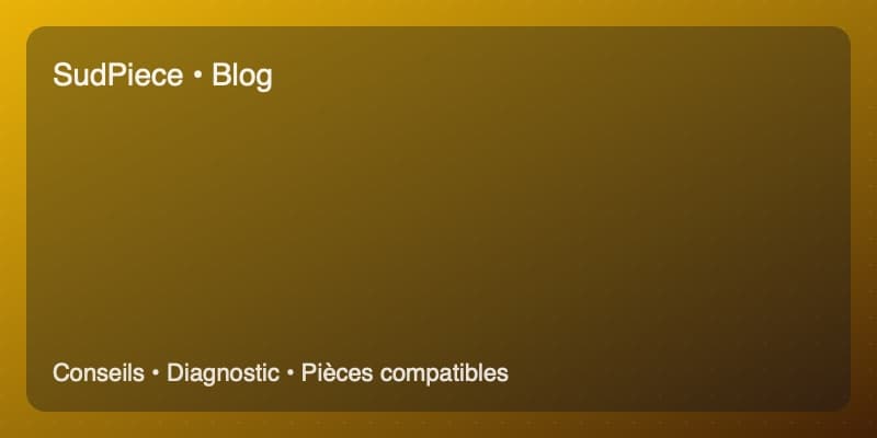 Filtre carburant colmaté : symptômes, diagnostic