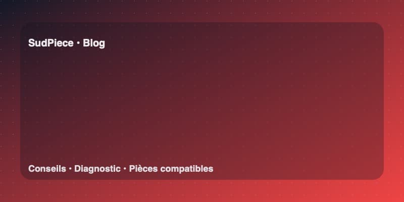 Contrôle technique : pièces à vérifier avant la visite
