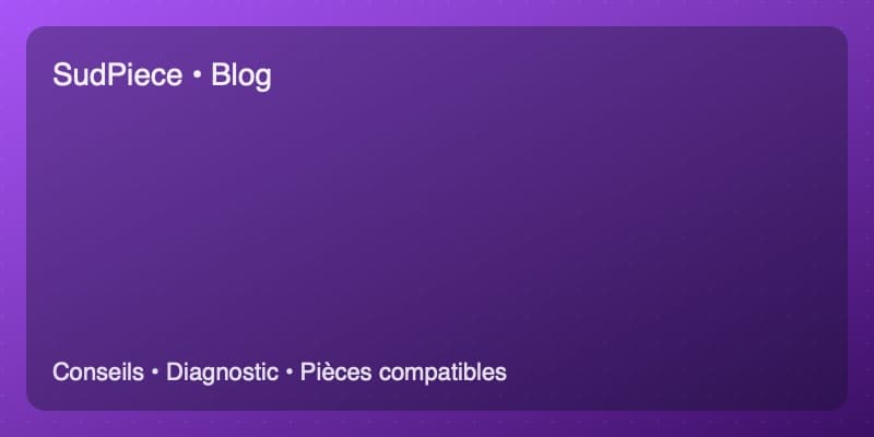 Turbo HS : symptômes, diagnostic, réparation, remplacement